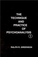 The Technique and Practice of Psychoanalysis, Volume 1 - Scanned Pdf with Ocr